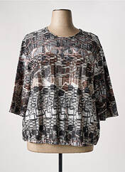 T-shirt gris FRANK WALDER pour femme seconde vue