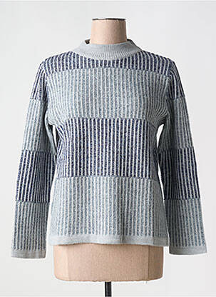 Pull coupe cintrée manches longues gris JUPER femme