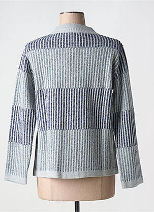 Pull coupe cintrée manches longues gris JUPER femme