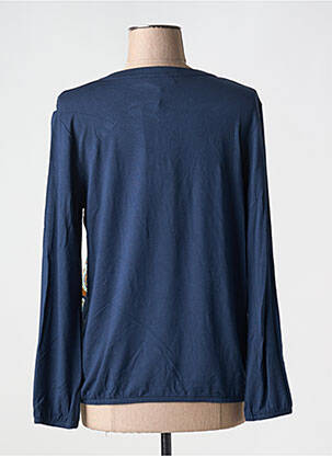 T-shirt manches longues manches longues bleu JOY OF LIFE femme