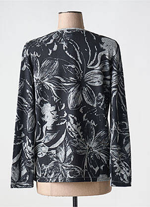 Pull coupe cintrée manches longues noir JOY OF LIFE femme