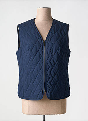 Doudoune poches sans capuche bleu SOMMERMANN femme