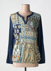 T-shirt bleu JOY OF LIFE pour femme seconde vue