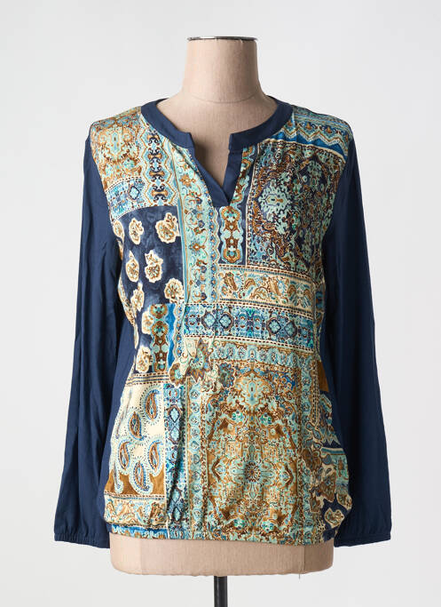 T-shirt bleu JOY OF LIFE pour femme