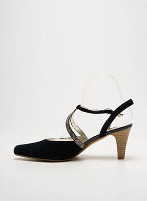 Escarpins fermeture boucle(s) talon de 4 à 6cm noir SWEET femme