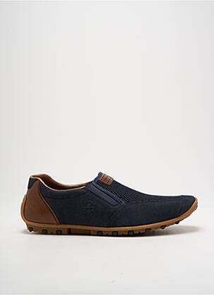 Slip ons bout rond bout rond bleu RIEKER homme