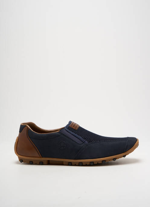 Slip ons bleu RIEKER pour homme