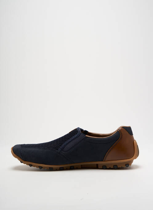 Slip ons bleu RIEKER pour homme