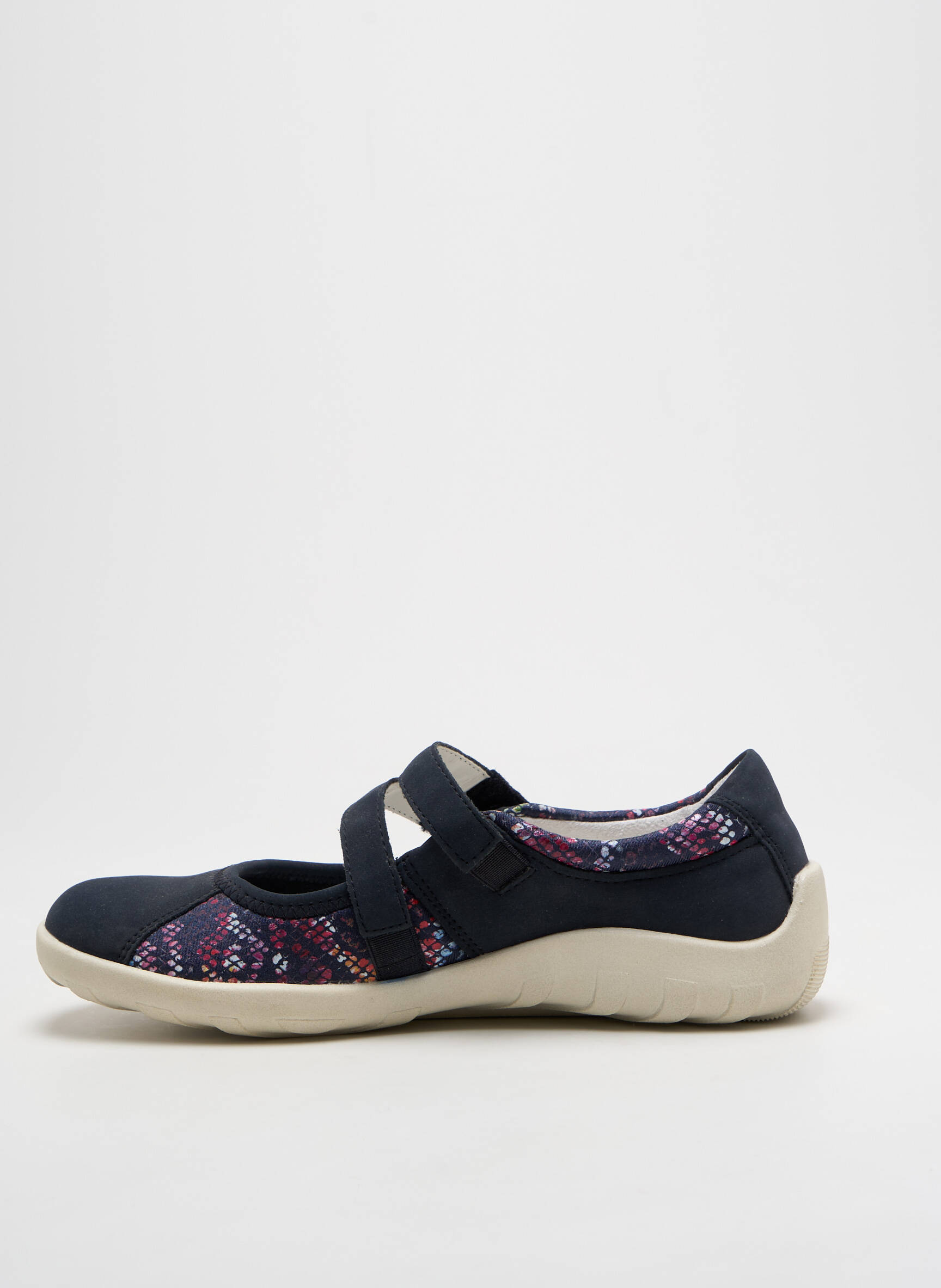Ballerines impression talon plat jusqu'à 3cm bleu REMONTE femme