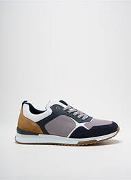 Baskets nubuck bout rond bleu ARID homme