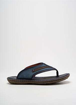 Tongs bout ouvert bout ouvert bleu ARID homme