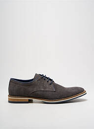 Derbies nubuck talon bas gris HIPNESS homme