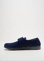 Chaussons/Pantoufles bleu SEMELFLEX pour homme seconde vue