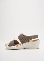 Sandales/Nu pieds marron SEMELFLEX pour femme seconde vue