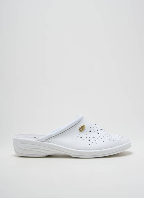 Mules/Sabots blanc SOIR ET MATIN pour femme