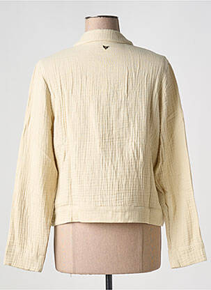 Veste casual poches beige LES P'TITES BOMBES femme