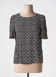 Blouse manches courtes manches courtes noir KING LOUIE femme