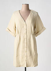 Robe courte beige LES P'TITES BOMBES pour femme seconde vue