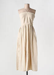 Robe longue beige MOLLY BRACKEN pour femme seconde vue