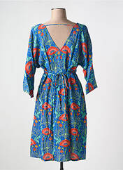 Robe mi-longue bleu KALI YOG pour femme seconde vue