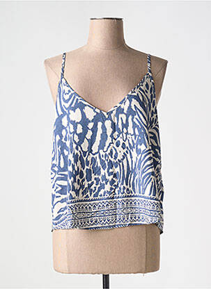 Top bleu MOLLY BRACKEN pour femme