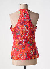 Top rouge KALI YOG pour femme seconde vue