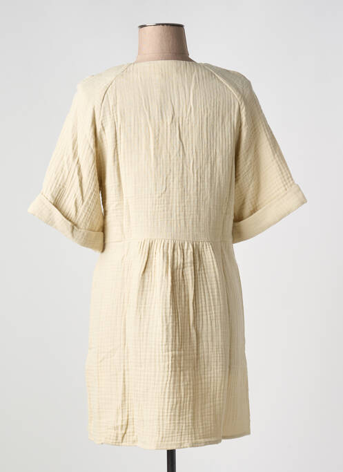 Robe courte beige LES P'TITES BOMBES pour femme