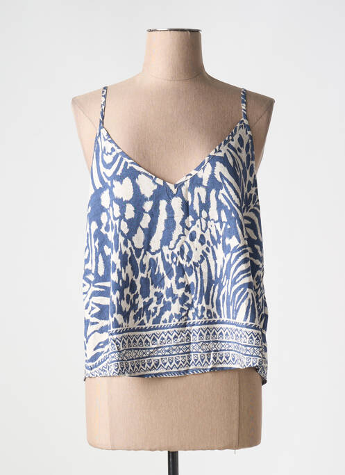 Top bleu MOLLY BRACKEN pour femme