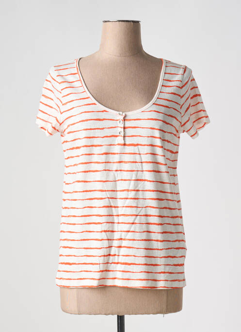 T-shirt orange LES P'TITES BOMBES pour femme