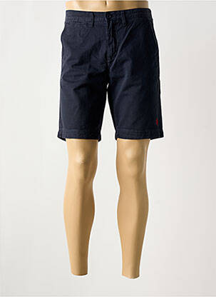 Bermuda taille à pinces taille normale bleu U.S. POLO ASSN homme