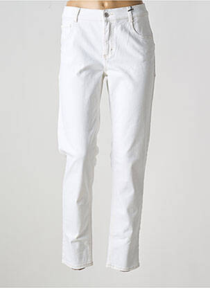 Pantalon slim poches blanc ANGELS femme
