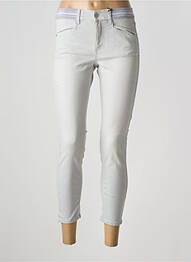 Pantalon slim taille élastique gris ANGELS femme