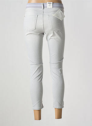 Pantalon slim taille élastique gris ANGELS femme