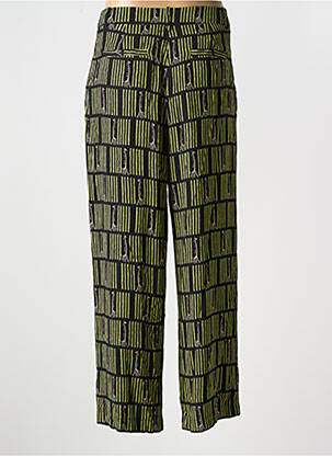 Pantalon droit taille élastique noir KING LOUIE femme