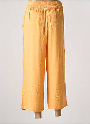 Pantalon 7/8 taille élastique orange B.YOUNG femme