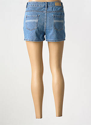 Short tissage denim bleu MOLLY BRACKEN femme