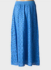 Jupe longue bleu COLINE pour femme seconde vue