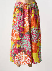 Jupe longue rose KALI YOG pour femme seconde vue