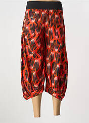 Pantacourt orange BLA-BLA pour femme seconde vue