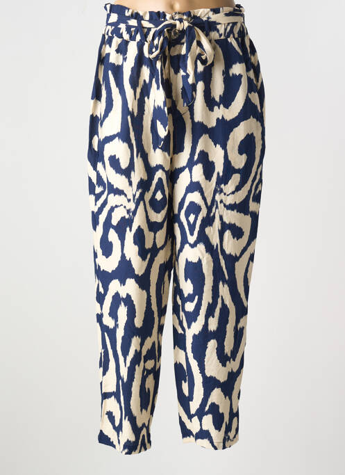 Pantalon droit bleu MOLLY BRACKEN pour femme