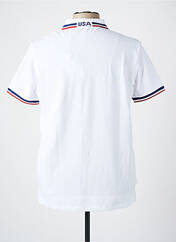 Polo blanc U.S. POLO ASSN pour homme seconde vue