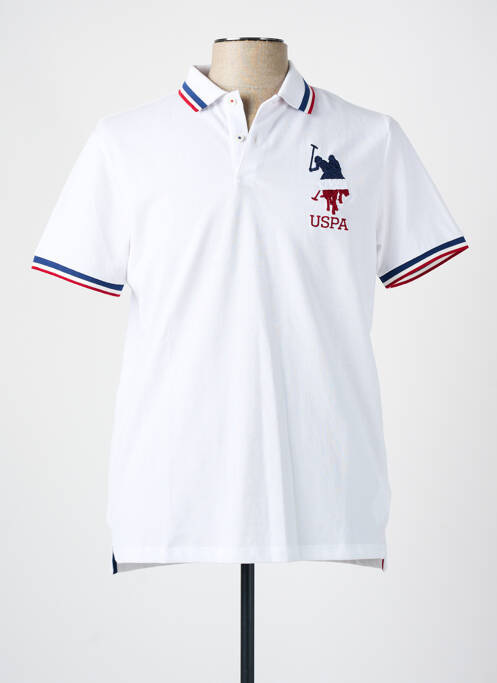 Polo blanc U.S. POLO ASSN pour homme