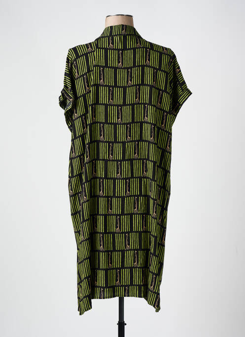 Robe mi-longue vert KING LOUIE pour femme