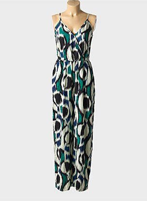 Combi-pantalon coupe fluide fines bretelles vert MOLLY BRACKEN femme
