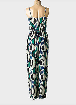 Combi-pantalon coupe fluide fines bretelles vert MOLLY BRACKEN femme