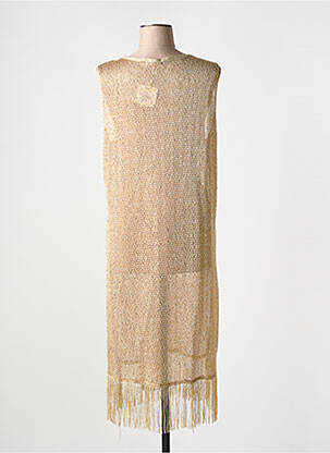 Gilet sans manche col v or NEKANE femme