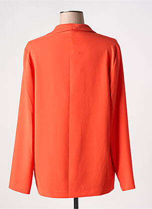 Blazer col châle orange IMPERIAL femme