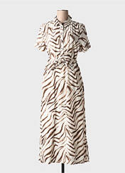 Robe longue marron STREET ONE pour femme seconde vue