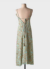 Robe mi-longue bleu LARAETHNICS pour femme seconde vue