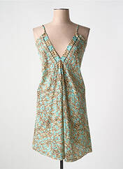 Robe mi-longue bleu LARAETHNICS pour femme seconde vue